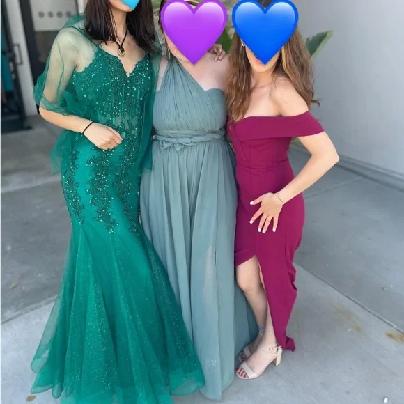 Birdie grey bridesmaid dress - Picture 3 of 3